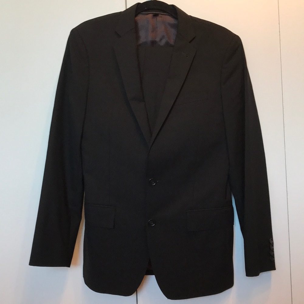J Crew Men’s Ludlow Slim Black Suit